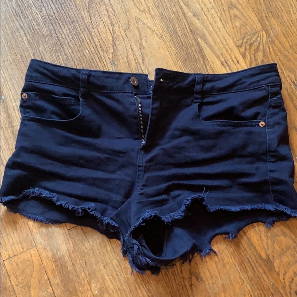 Navy blue shorts